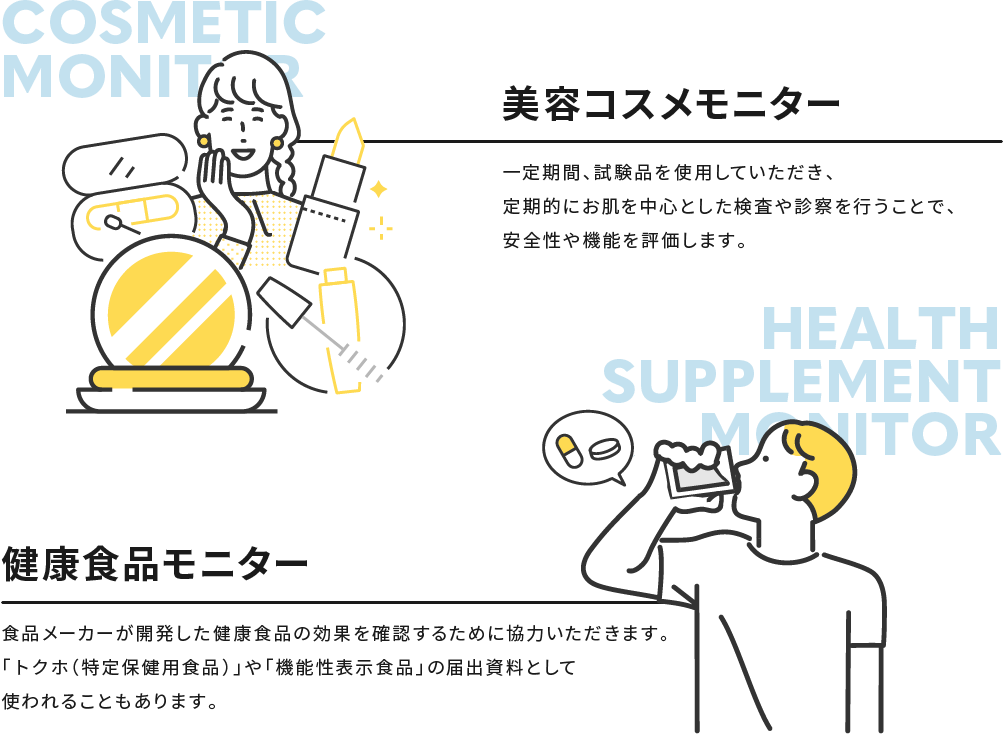 美容コスメモニター