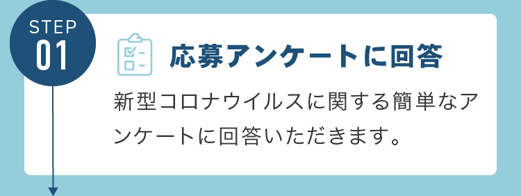 応募アンケートに回答